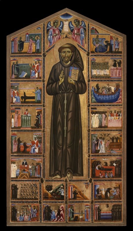 Saint Francis and Twenty Stories from His Life (Tavola Bardi)